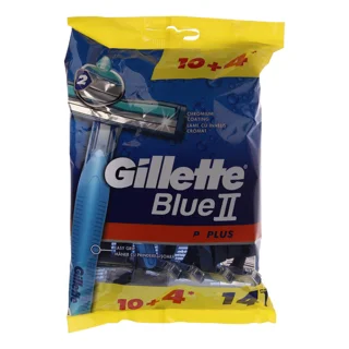 خود تراش ژیلت مدل BLUE 2 PLUS بسته 14 عددی 102702684