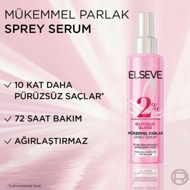 اسپری مو لورآل مدل GLYCOLIC GLOSS مناسب برای انواع مو حجم 150 میلی‌لیتر 102691630