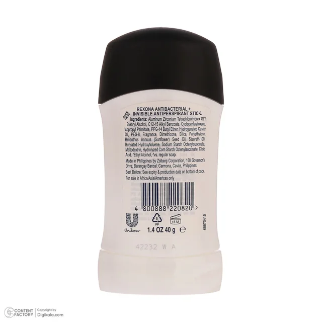 استیک ضد تعریق زنانه رکسونا مدل Antibacterial وزن 40 گرم 102698700