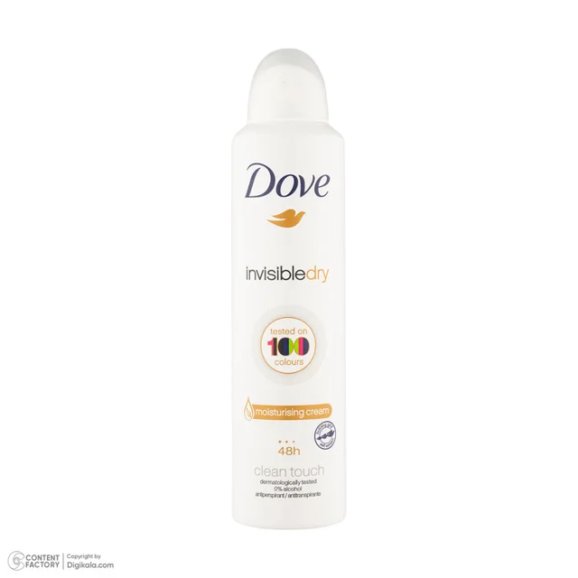 اسپری ضد تعریق زنانه داو مدل Invisible dry حجم 250 میلی لیتر 102696375