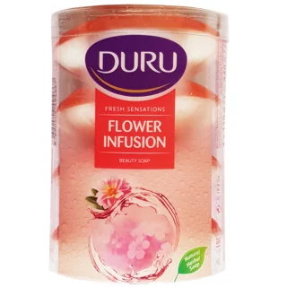 صابون شستشو دورو مدل Flower Infusion تحت لیسانس وزن110 گرم بسته 4 عددی 102695711