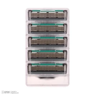 تیغ یدک ژیلت مدل  MACH 3 PLUSبسته 5 عددی 102702623