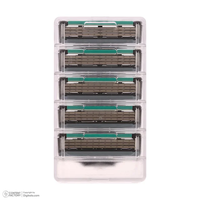 تیغ یدک ژیلت مدل  MACH 3 PLUSبسته 5 عددی 102702623