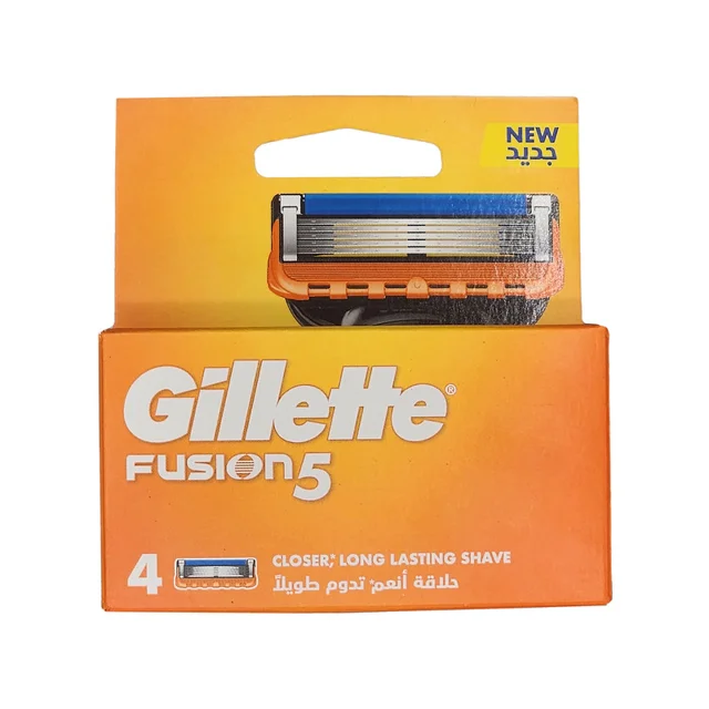 تیغ یدک ژیلت مدل Fusion 5 کد KGH بسته 4 عددی 102702670