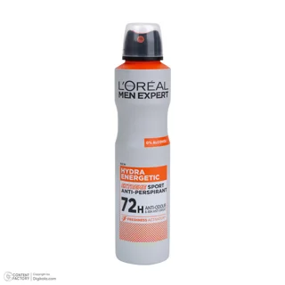 اسپری ضدتعریق مردانه لورآل مدل Hydra Energetic حجم 250 میلی‌لیتر 102691708