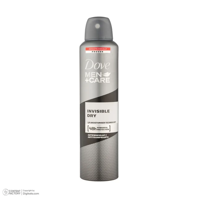 اسپری ضد تعریق مردانه داو مدل Invisible dry حجم 250 میلی لیتر 102696342