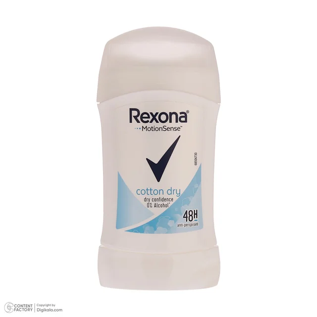 استیک ضد تعریق زنانه رکسونا مدل Cotton Dry با رایحه خنک وزن 40 گرم 102698716