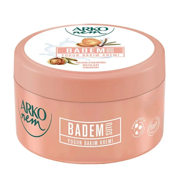کرم نرم کننده صورت و بدن آرکو نم مدل شیر بادام مناسب برای انواع پوست حجم 250 میلی لیتر 102694946