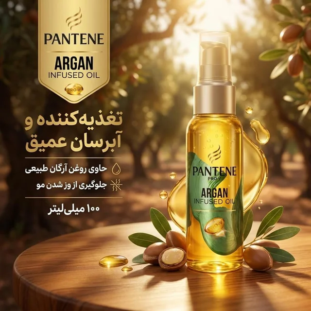 روغن آرگان پنتن مدل  infused oilحجم 100 میلی لیتر 102702038