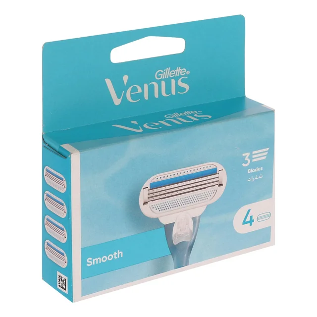 تیغ یدک ژیلت مدل Venus Smooth بسته 4 عددی 102702674