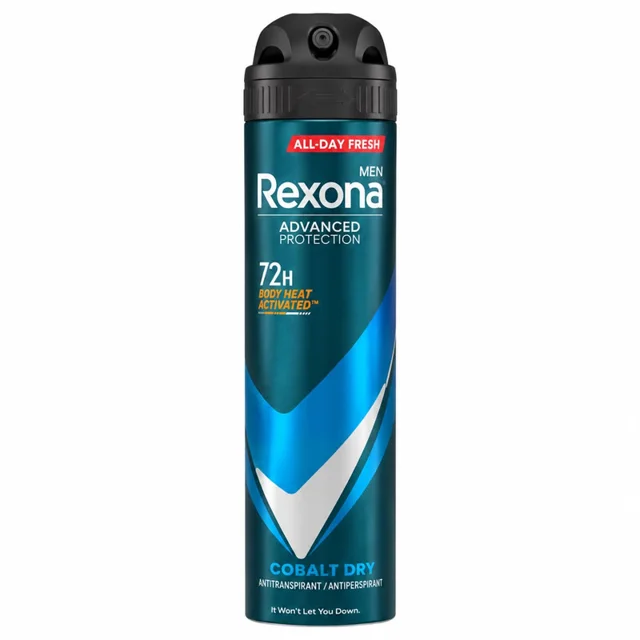 اسپری ضدتعریق مردانه رکسونا مدل Cobalt Dry 72H حجم 200 میلی‌لیتر 102698499