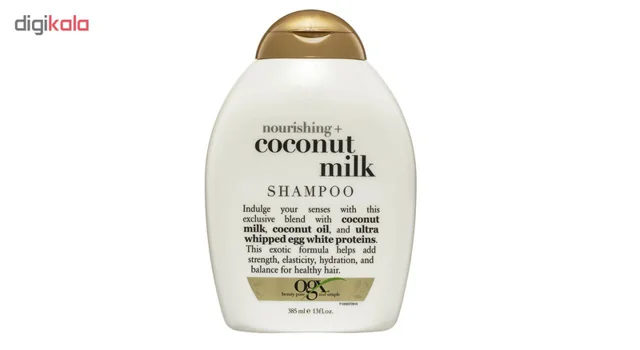 شامپو مو او جی ایکس مدل Coconut Milk حجم 385 میلی لیتر 102692306