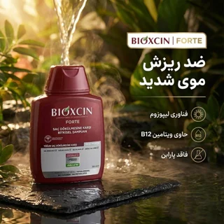 شامپو ضد ریزش مو بیوکسین مدل فورته حجم 300 میلی‌لیتر، تقویت‌کننده با فناوری لیپوزوم، فاقد  102690972